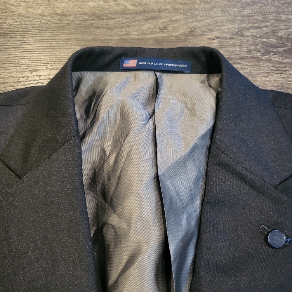 Hart Schaffner Marx New York Worsted Wool Blazer - Picture 6 of 14